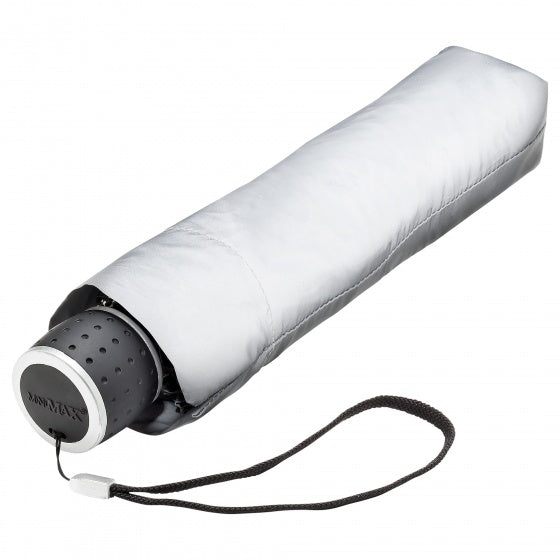 Minimax Regenschirm Handöffnung 97 cm Polyester hellgrau