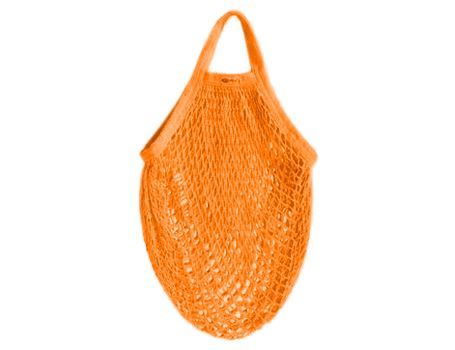 Ah! Tisch! Baumwolleinkaufstasche Orange