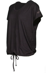 Papillon losen Fit Sportshirt Round Hals Damen Schwarz Größe M