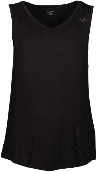 Papillon Singlet Fitness Shirt Damen Schwarz Größe S