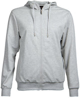 Papillon Sweat Kapuzenweste Damen graue Größe xxl