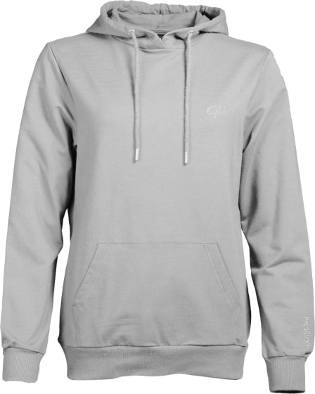 Papillon Sweat Hoody Baumwoll Damen graue Größe 3xl