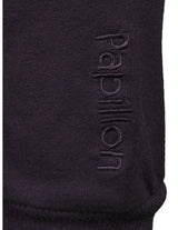 Papillon Sweat Hoody Baumwoll Damen Schwarz Größe 3xl