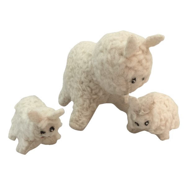 Papoose hračky Papoose Toys Sheep Mama 2 CIBIES