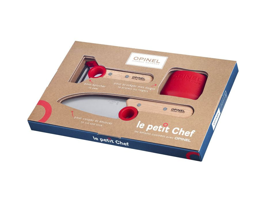 Opinel Knife ustawił Petit Chef