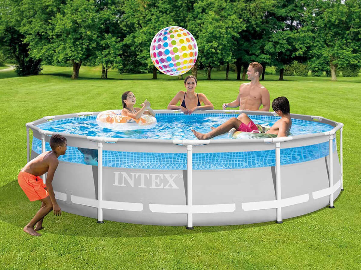 Intex Prism Frame Clearview Swimming Pool 427 x 107 cm