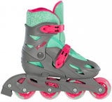 Playlife Inline Skates Riddler Hardboot 82A Grau Größe 27-30