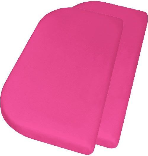 Playshoes Saded Sheet Junior 81 x 42 + 10 cm Baumwollrosa 2 Teile