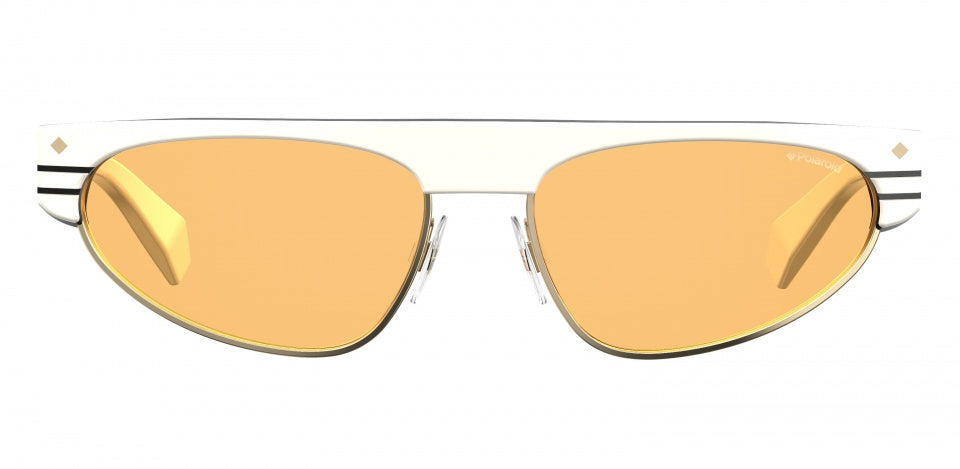 Polaroid Sonnenbrille 6088 0xr Hey Ladies Elfenbein mit Kupferobjektiv