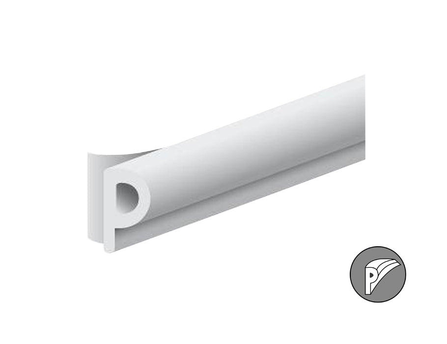 Ellen Draft Band P-Profile White 10x5mm 7,5 m