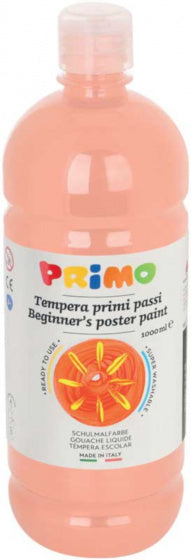 Primo Tempera Plaque Farbe 1000 ml Lachsrosa