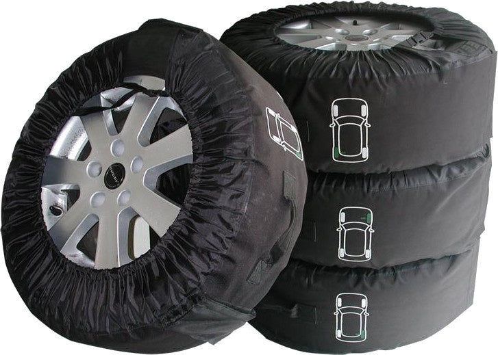 Proplus Profi -Reifenabdeckungen Set Ø68 cm 214 cm 240 mm Schwarz