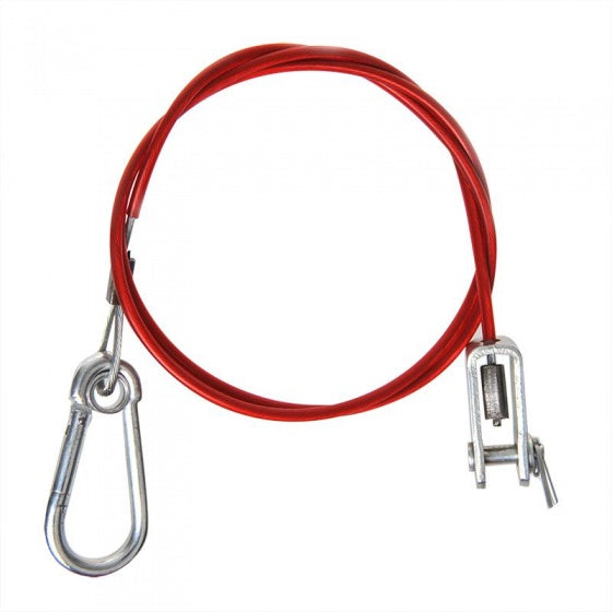 Prophlus Breekk Kabel zum Ausführen von Bremsen 100 cm rot mit Gabeln