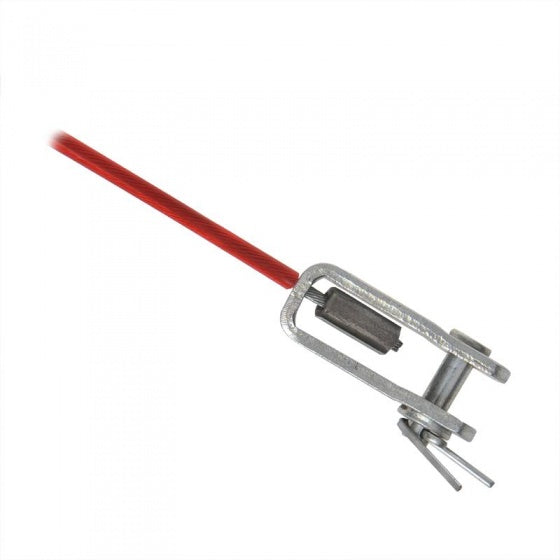 Prophlus Breekk Kabel zum Ausführen von Bremsen 100 cm rot mit Gabeln