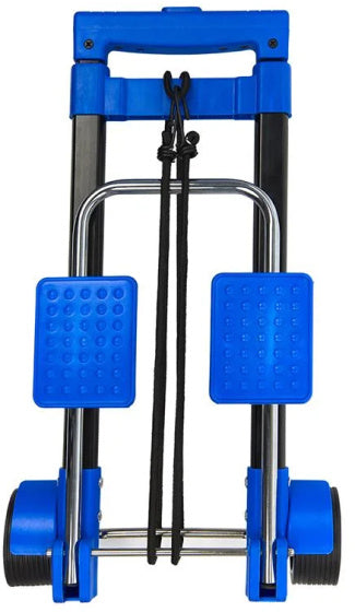 Proplus faltbares Gepäckwagen 30 kg Stahl schwarzblau