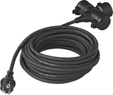 Proplus-Verlängerungskabel schuko 3-fach 20 Meter 3x1,5 mm² Schwarz