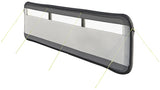Prophlus Windschutzscheibe aufblasbar 480 x 140 cm hellgrau schwarz
