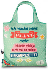 Punta Shopper Damen 12 Liter Polyestergrün rotrosa