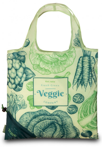 Punta Shopper Veggie Ladies 22 Liter Polyestergrün