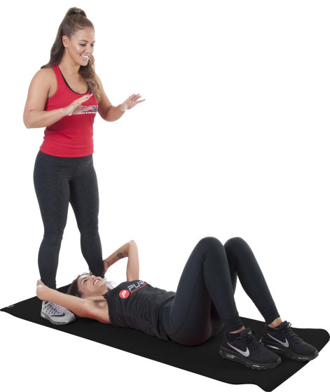 Pure2improve Fitnessmat 173 x 61 cm tpe schwarz