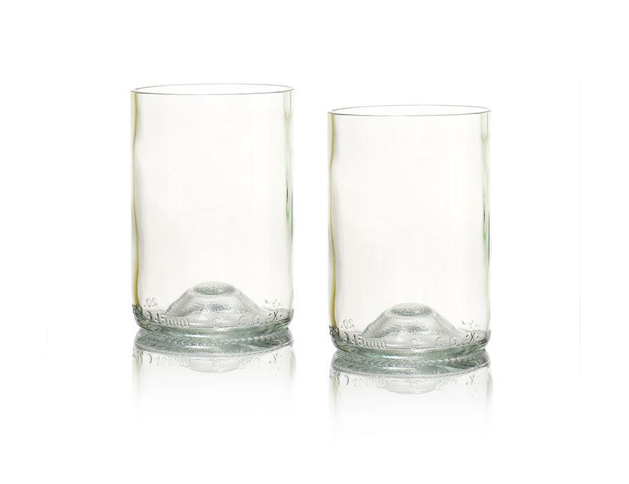 Rebotled Rebottled Glass 2-Pack Clear