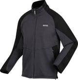 Regatta Highton III Outdoorjack Männer dunkelgraue schwarze Größe m