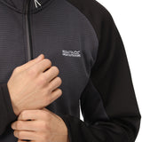 Regatta Highton III Outdoorjack Männer dunkelgraue schwarze Größe xl