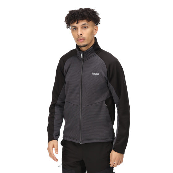 Regatta Highton III Outdoorjack Männer dunkelgraue schwarze Größe xl