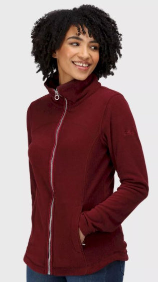 Regatta Outdoorvest Fayona Ladies Polyester Bordeaux Größe 42