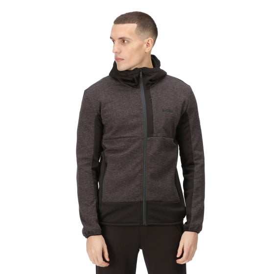 Regatta Bresdon Softshellcoat Männer schwarz grau Größe xl