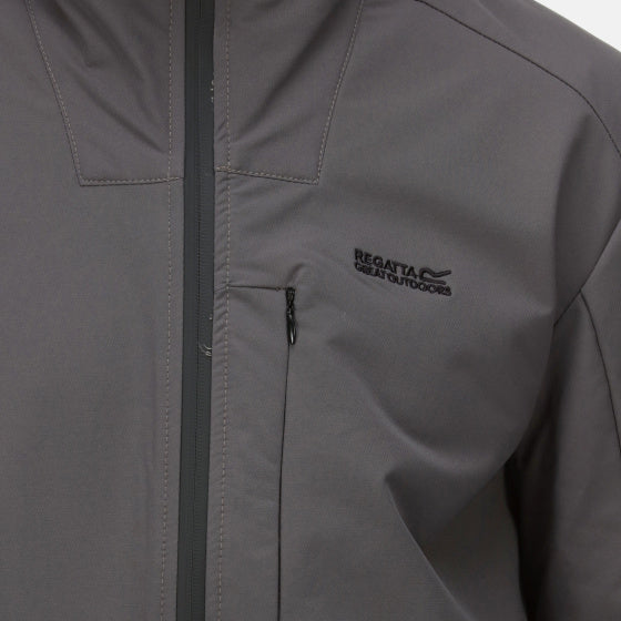 Regatta Overbeoor Softshell Jacke Männer dunkelgraue Größe 3xl