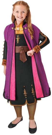 Rubie's Anna Frozen II Dressup Pack Purple 4-part MT 128
