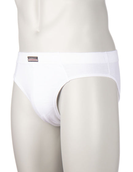 Rucanor Box Slips 3-Pack-Männer schwarz grau weiß Größe s