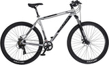 Rucanor Lux 29 Zoll 48 cm Männer 21V mechanische Scheibenbremse Silber Schwarz