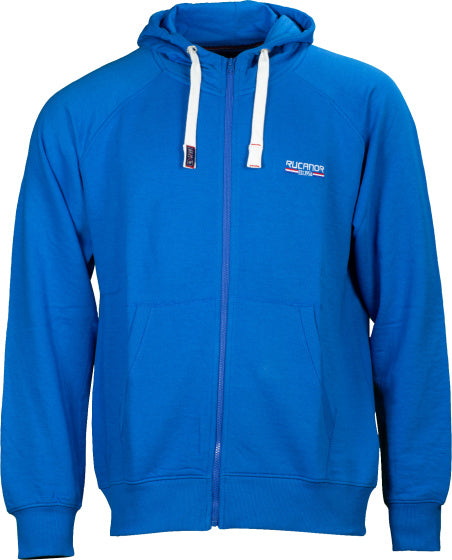 Rucanor Sky Sweatvest mit Kapuze ohne Gestruss Männer blau Größe m