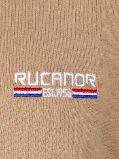 Rucanor Sky Sweatvest mit Kapuze ohne Gestruss Männer beige Größe m