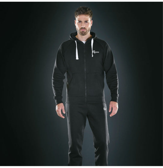 Rucanor Sky Sweatvest Hoodie Männer Schwarze Größe m