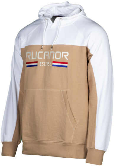 Rucanor Trevor Pullover Hoodie Männer mit Beige Größe 3xl