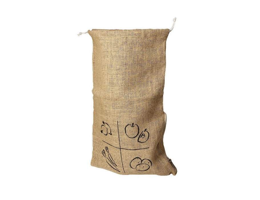 Ah! Tisch! Gemüse Obst Aufbewahrungsbeutel Jute extra groß