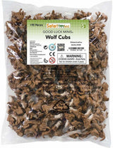 Safari Wolvenelpjes Play Set 2,5 cm 192-Stück