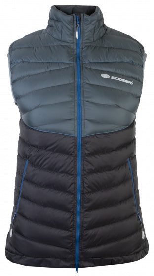 Sir Joseph BodyWarmer Atol Ladies Polyestergrau schwarzer mt xl