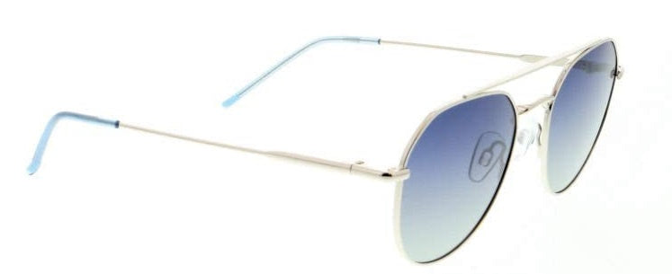 H.I.S Sonnenbrille HPS04112 Polarisierte Damen Oval Katze 3 Silber