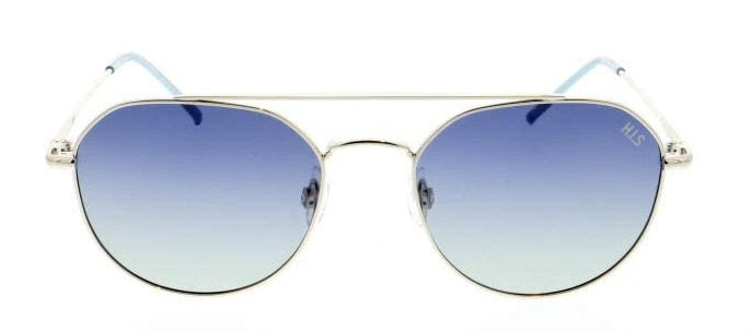 H.I.S Sonnenbrille HPS04112 Polarisierte Damen Oval Katze 3 Silber