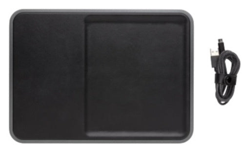 Schweizer Peak -Ladegerät Wireless 28 cm ABS Polyurethan Schwarz