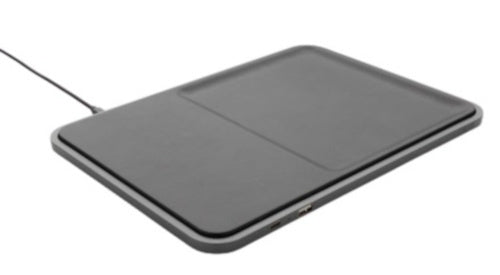 Schweizer Peak -Ladegerät Wireless 28 cm ABS Polyurethan Schwarz