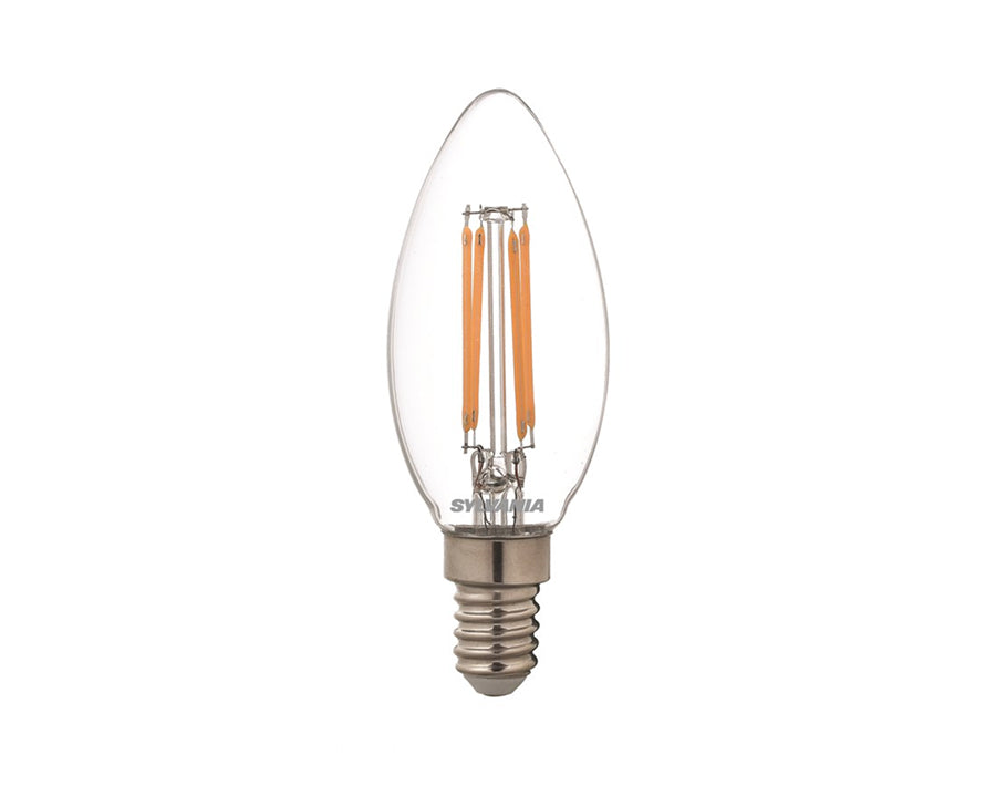 Sylvania LED LAMD CANDLE E14 470 LM Clear Dimmable