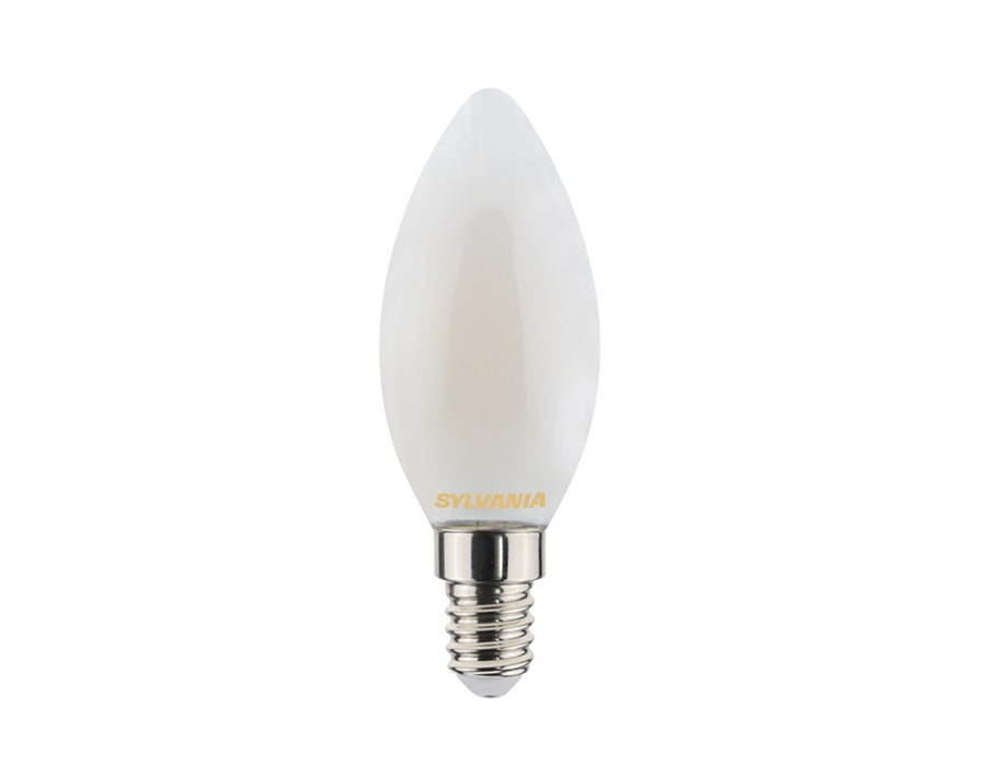 Sylvania LED lampa svíčka E14 470 LM Mat Dimmable