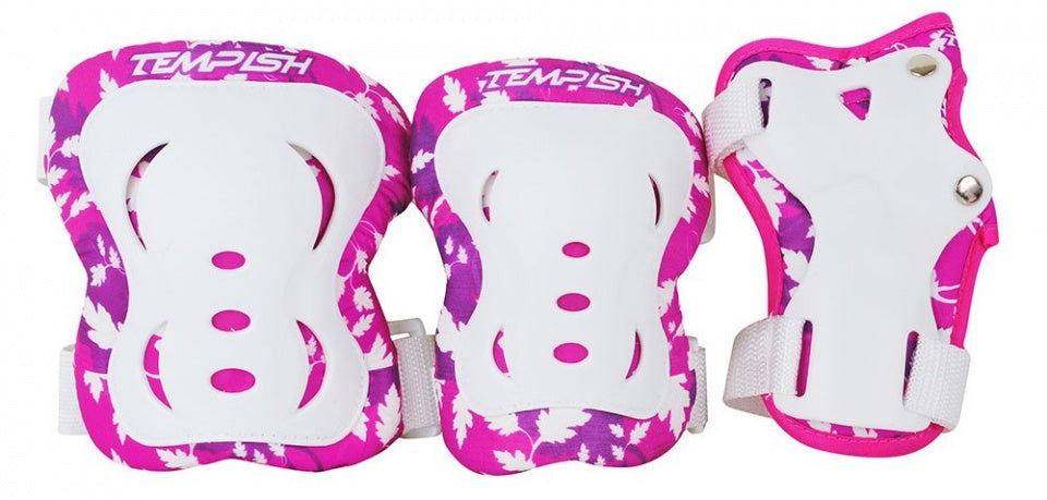 Tempish Protection Set FID Girls Weiß rosa Größe s