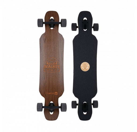 Tempish Longboard Walnuss 99 x 21 cm schwarzbraun