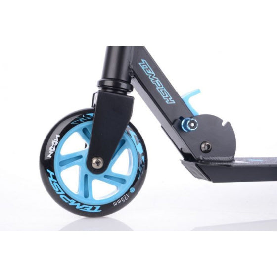 Tempish Nixin 125 Kinder Stufe Junior Fußbremse Schwarz Blau